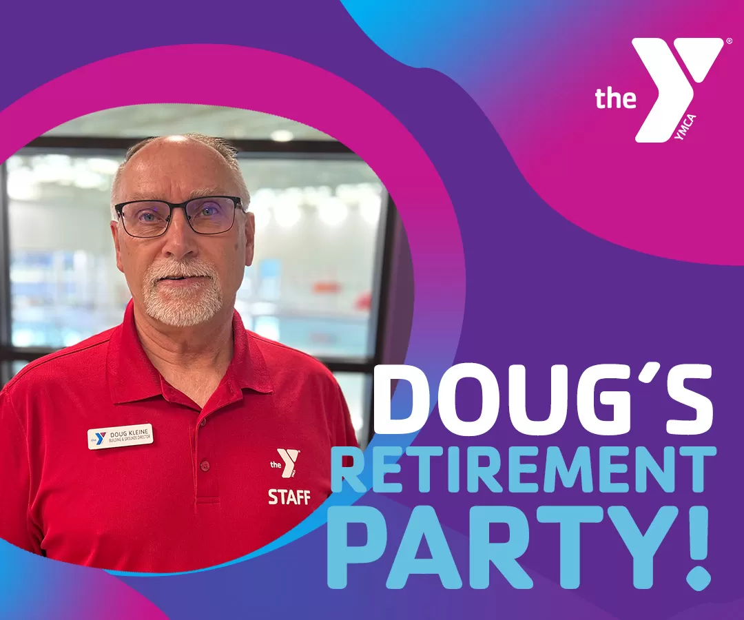 Event graphic for Doug's Retirement Party
