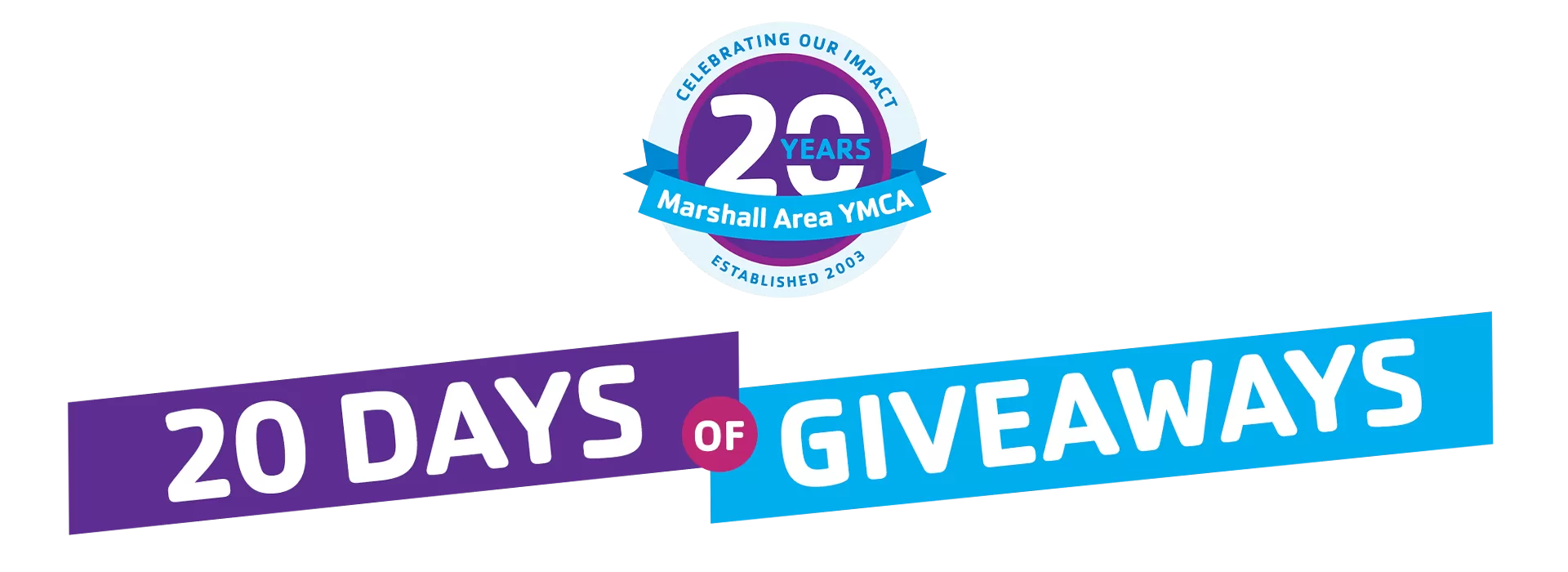 20 days of giveaways logo