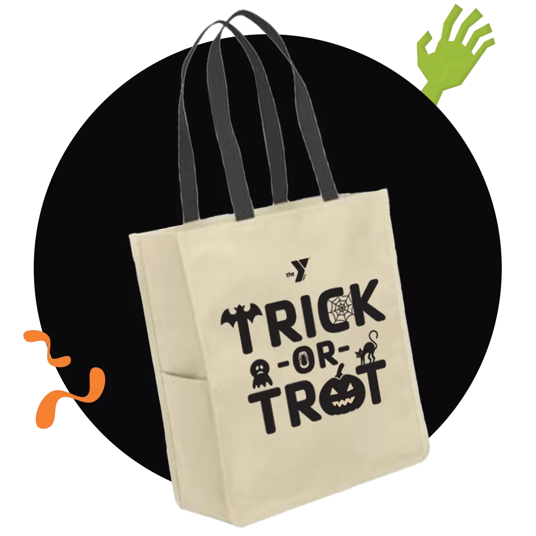 Trick-or-Trot Tote Bag