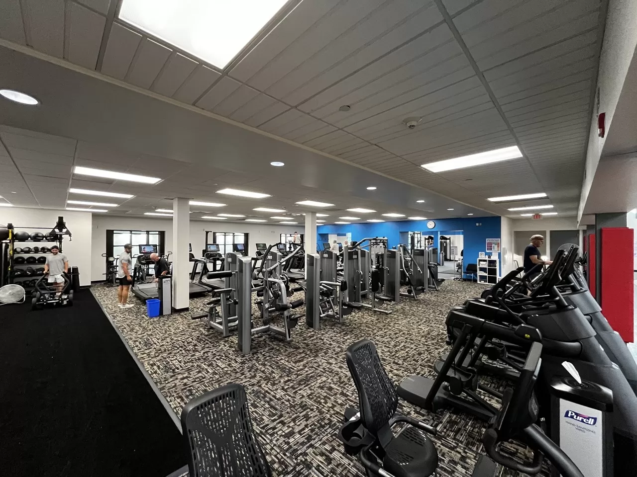 new YMCA fitness center