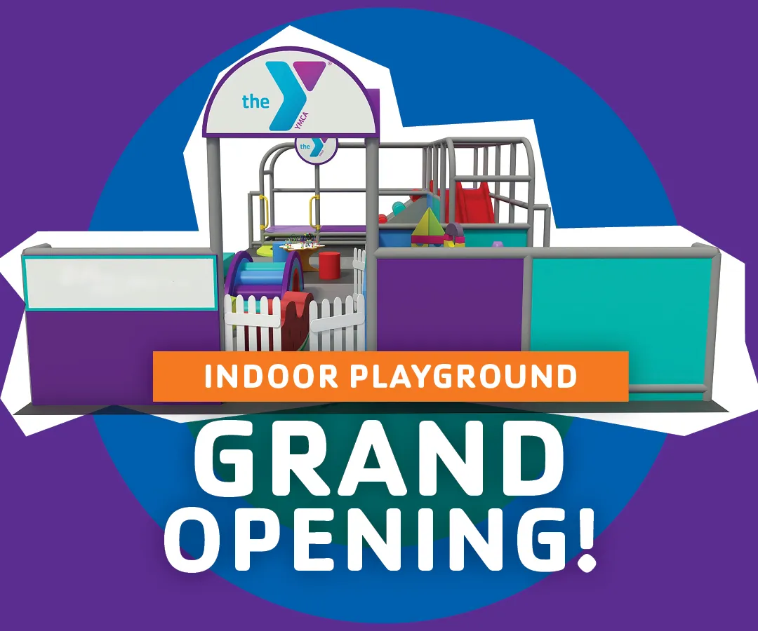 indoor playground grand opening graphic