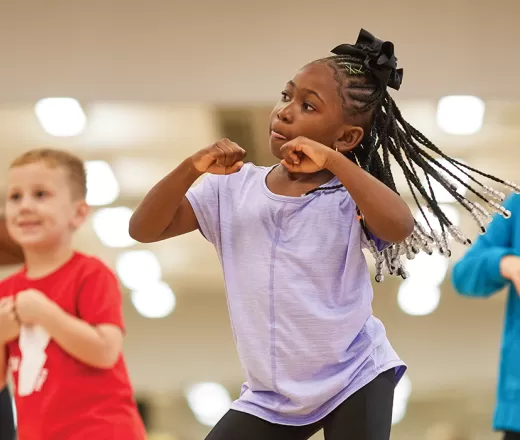 kids dancing
